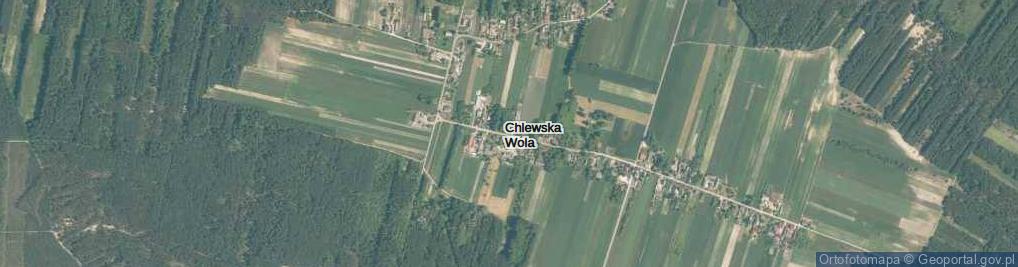 Zdjęcie satelitarne Chlewska Wola ul.